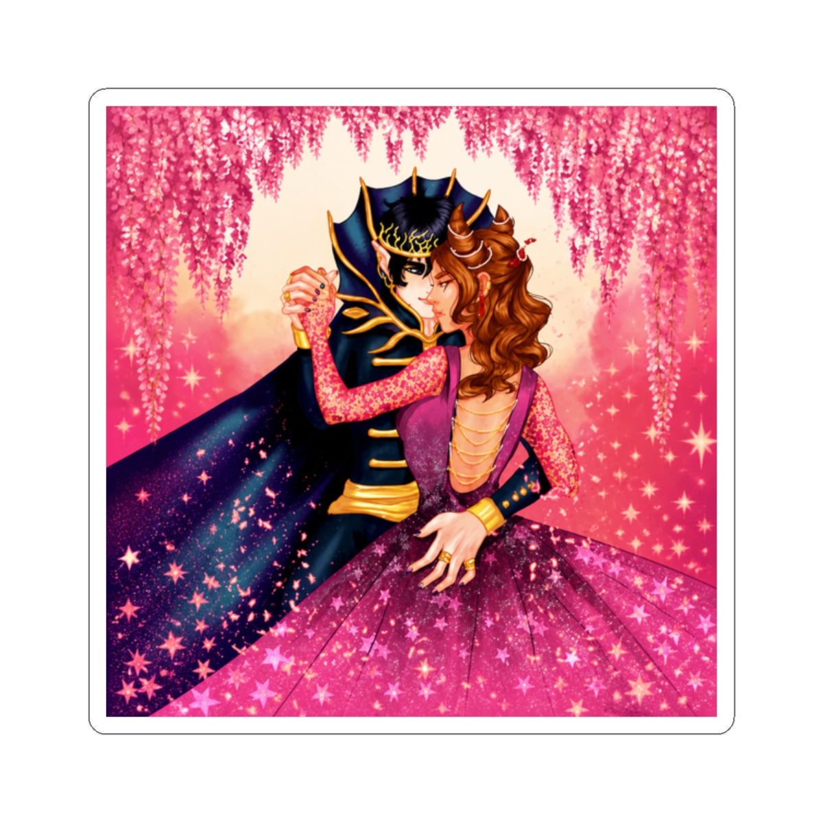 Jude & Cardan Sticker | The Cruel Prince / Holly Black - alternate angle 3, merchandise