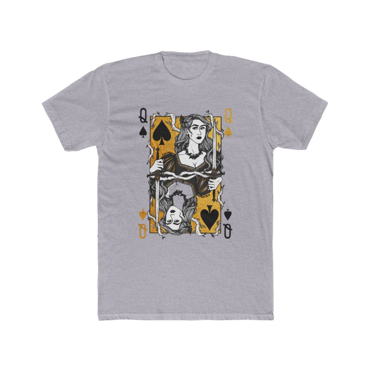 Jude, queen of spades T Shirt | The Cruel Prince / Holly Black - alternate angle 4, merchandise