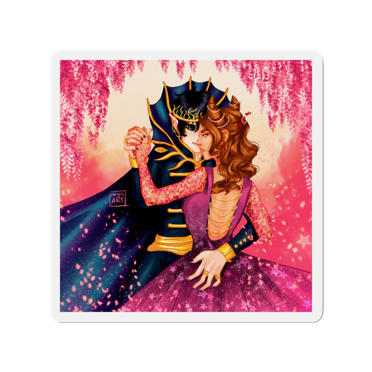 Jude & Cardan Magnet | The Cruel Prince / Holly Black - alternate angle 2, merchandise